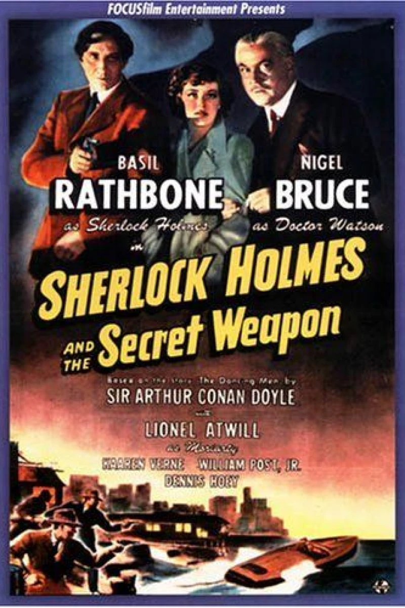 Sherlock Holmes and the Secret Weapon Juliste