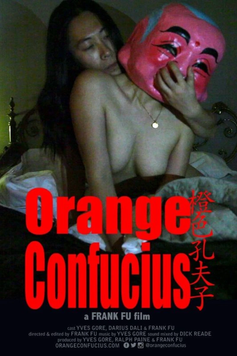 Orange Confucius Juliste