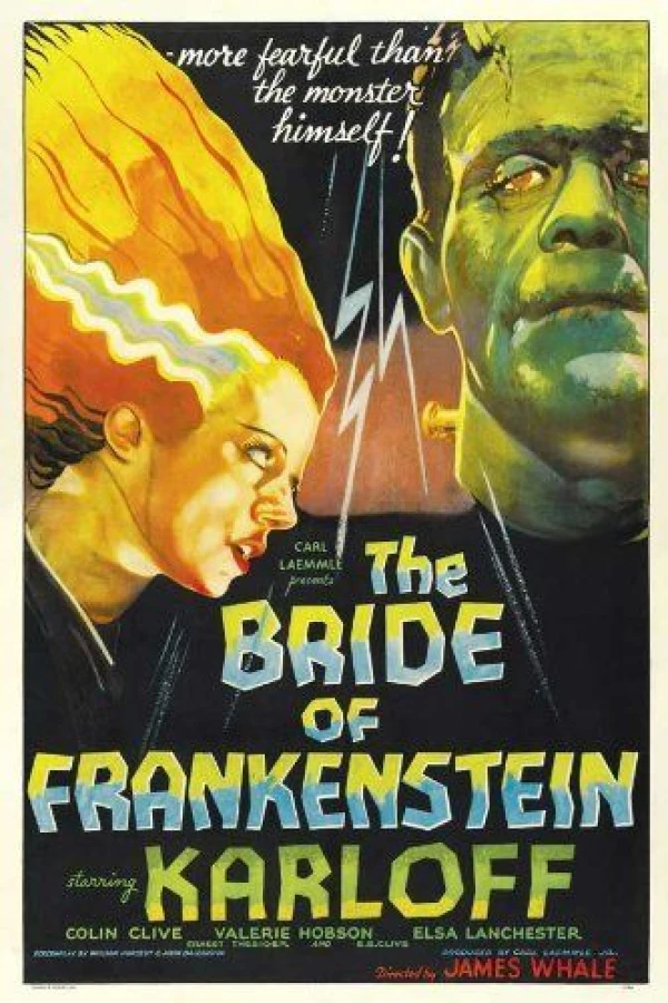 The Bride of Frankenstein Juliste