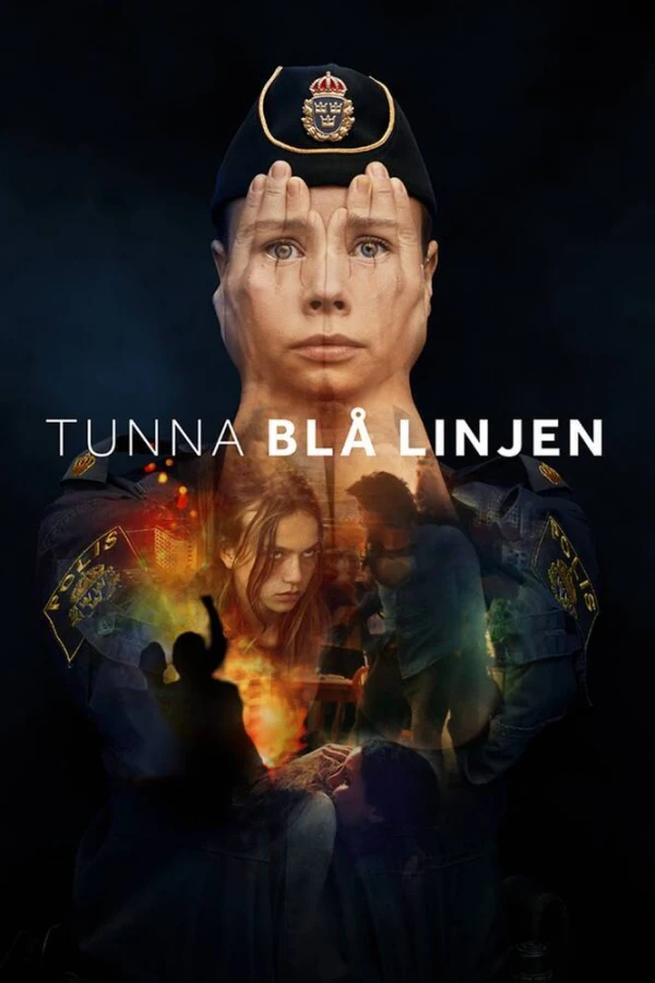 Tunna blå linjen Juliste