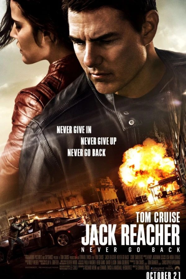 Jack Reacher: Never Go Back Juliste