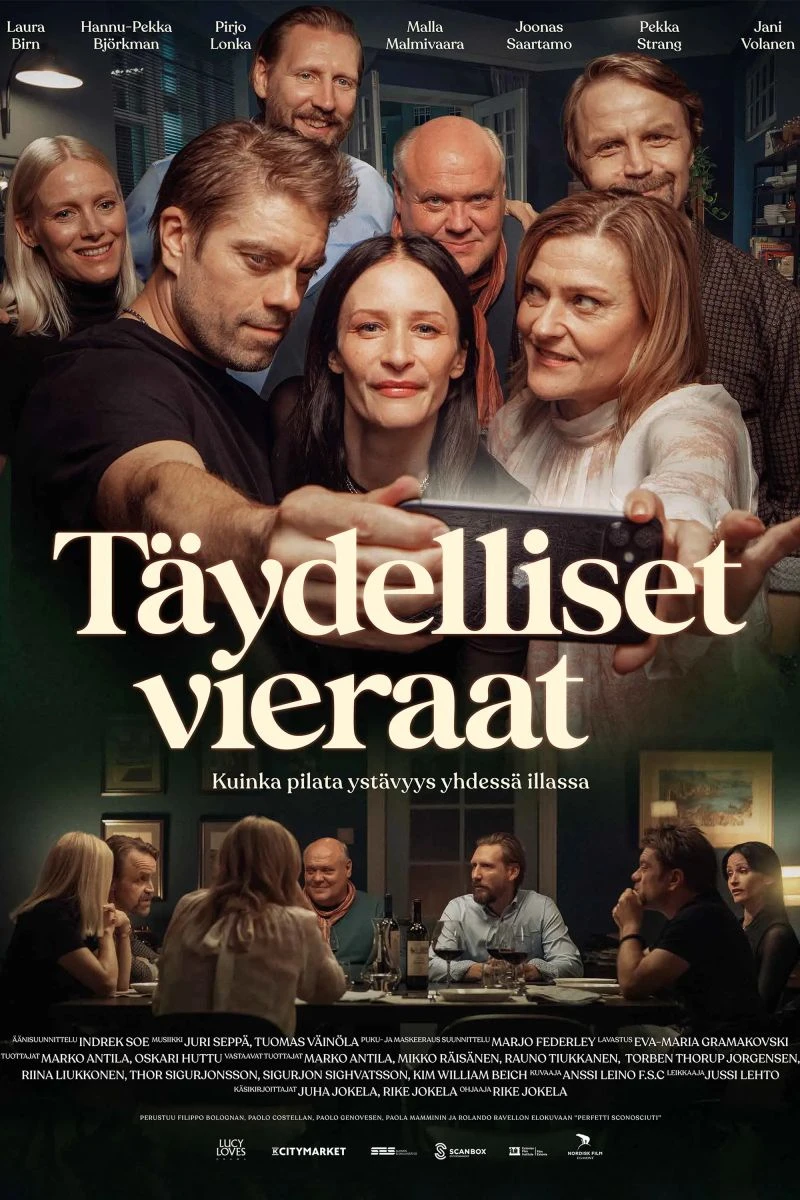 Täydelliset vieraat Juliste