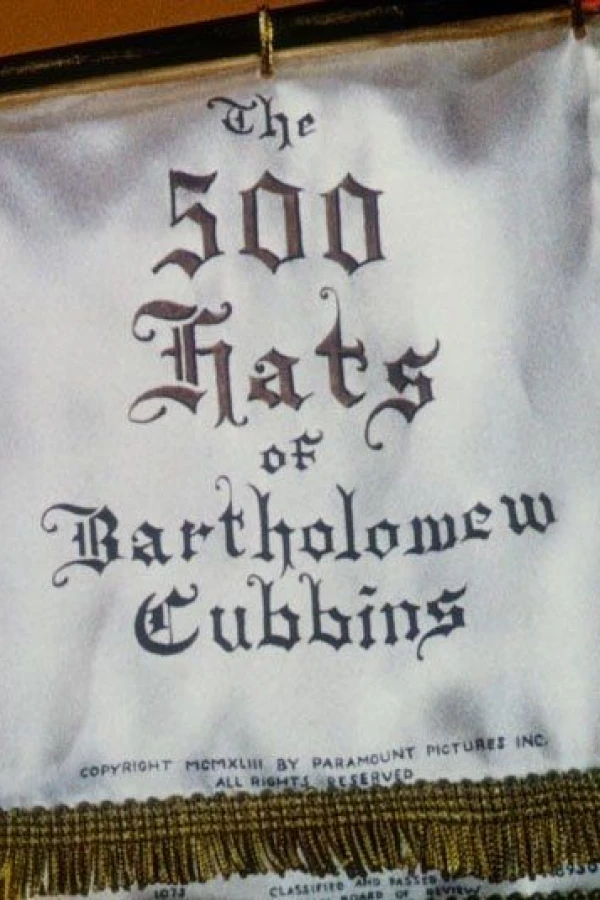 The 500 Hats of Bartholomew Cubbins Juliste