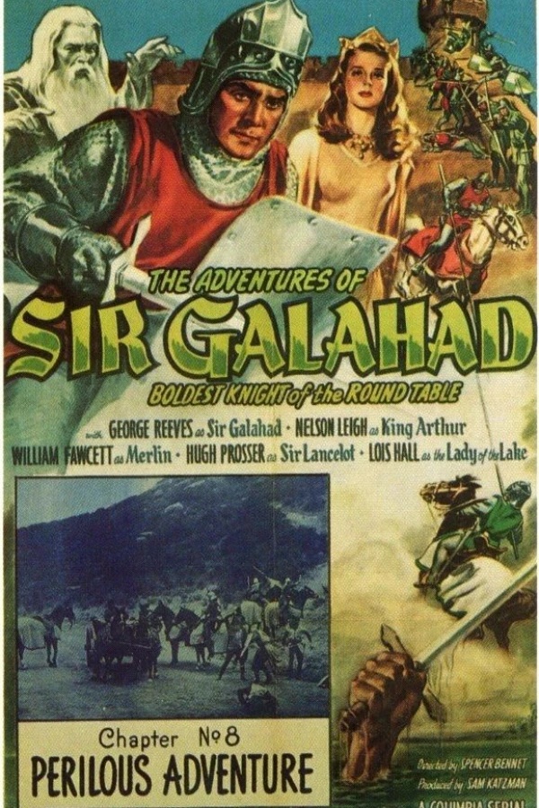 The Adventures of Sir Galahad Juliste