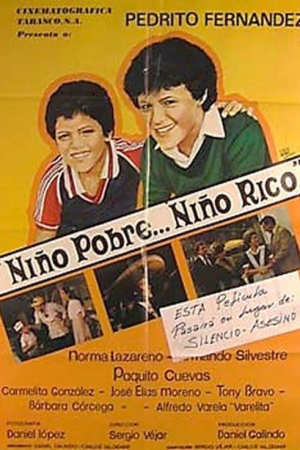 Niño pobre, niño rico Juliste