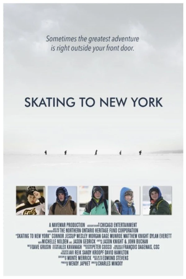 Skating to New York Juliste