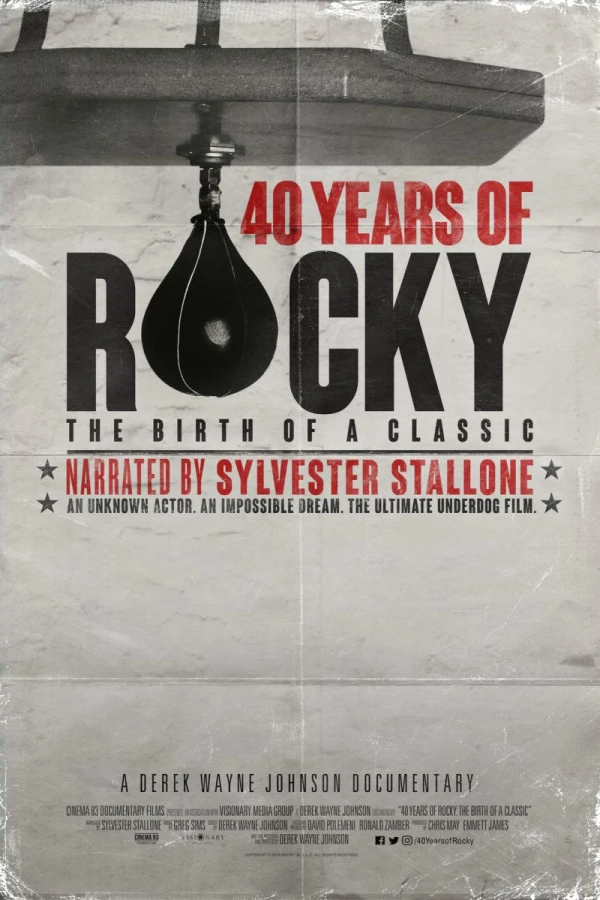 40 Years of Rocky: The Birth of a Classic Juliste