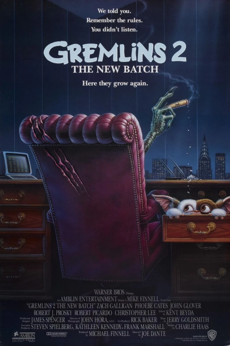 Gremlins 2: The New Batch Juliste