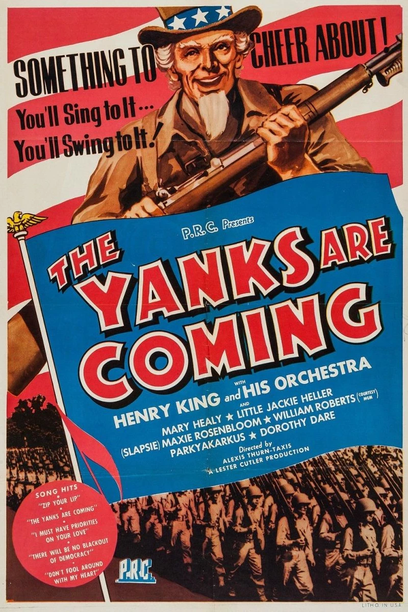 The Yanks Are Coming Juliste