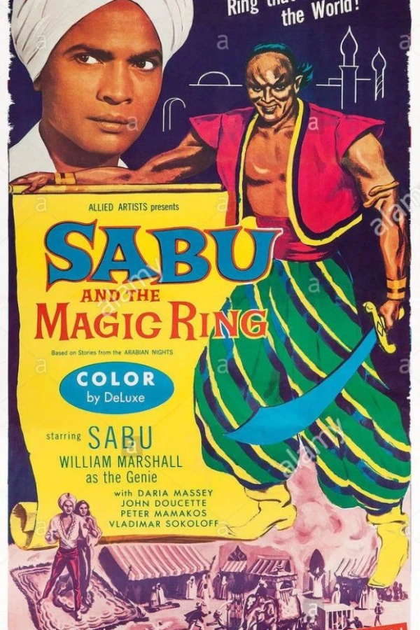 Sabu and the Magic Ring Juliste