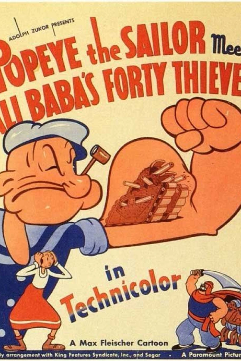 Popeye the Sailor Meets Ali Baba's Forty Thieves Juliste