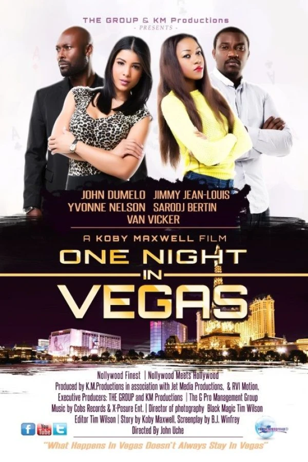 One Night in Vegas Juliste