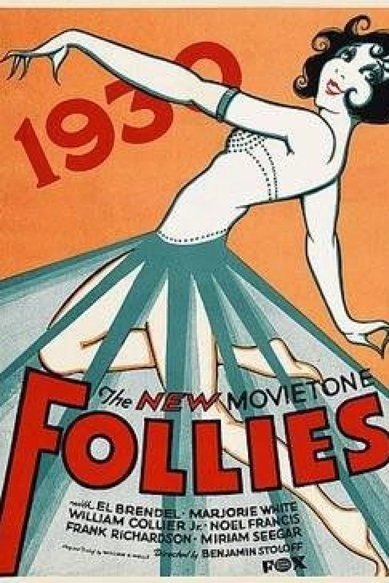 New Movietone Follies of 1930 Juliste