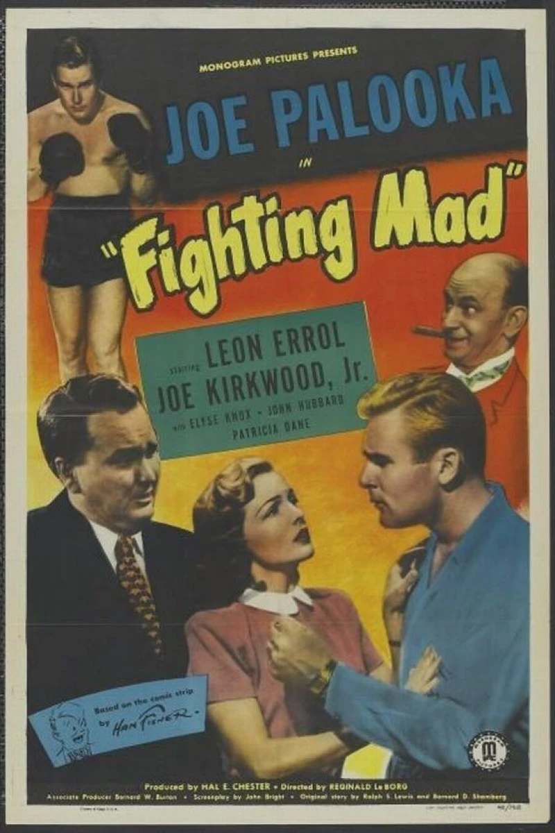 Joe Palooka in Fighting Mad Juliste