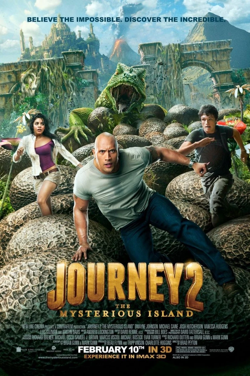 Journey 2: The Mysterious Island Juliste
