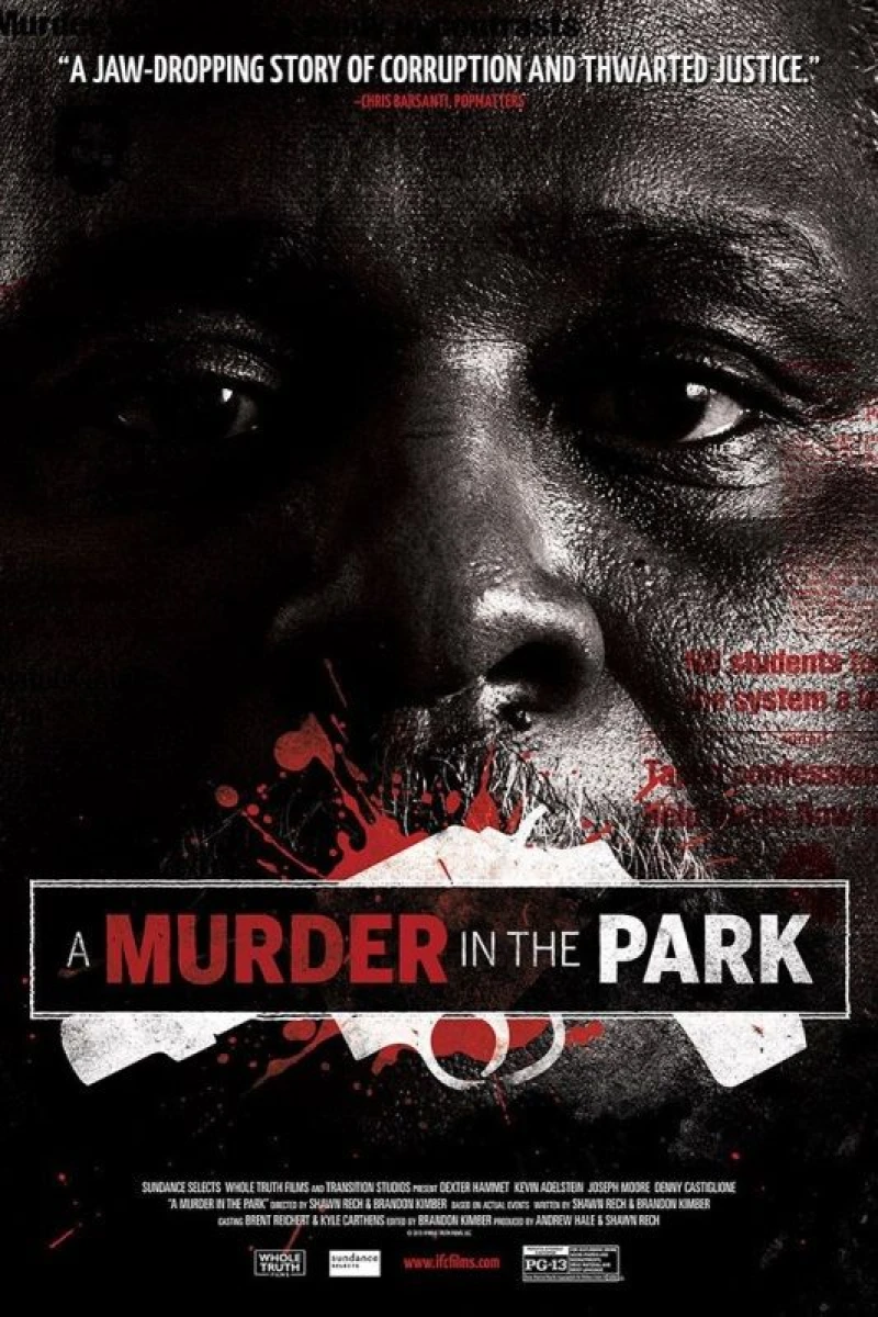 A Murder in the Park Juliste