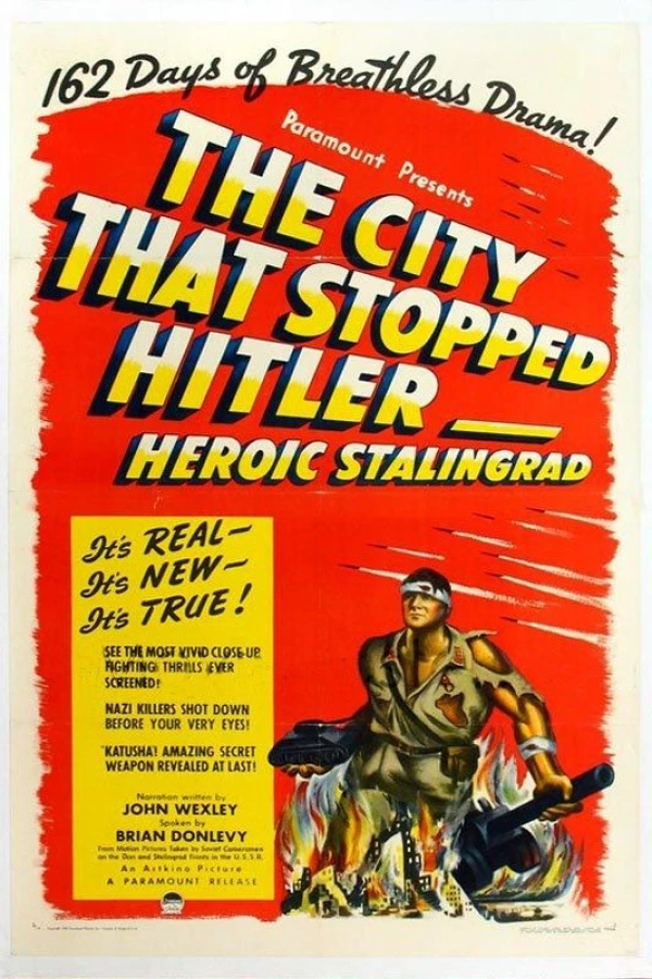 The City That Stopped Hitler: Heroic Stalingrad Juliste