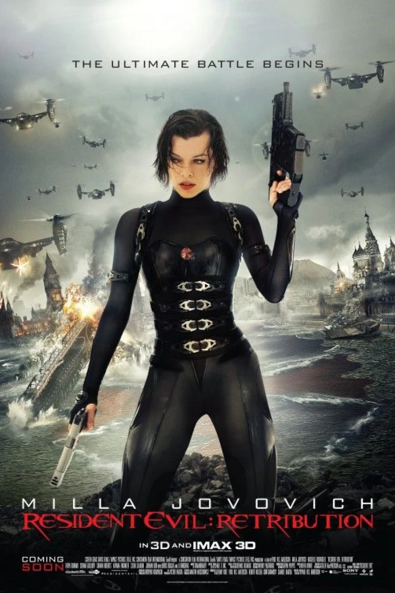 Resident Evil: Retribution Juliste