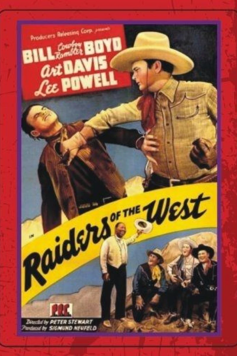 Raiders of the West Juliste