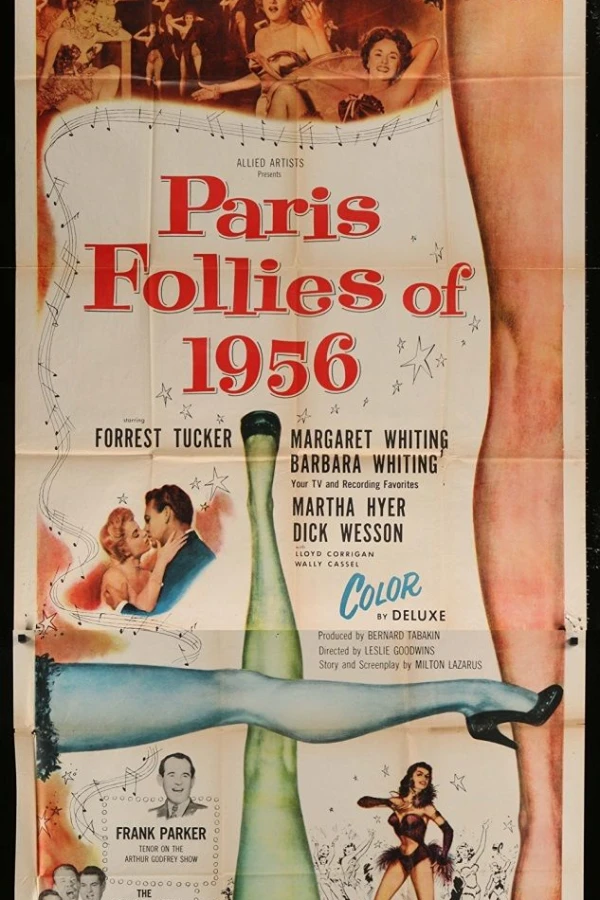 Paris Follies of 1956 Juliste