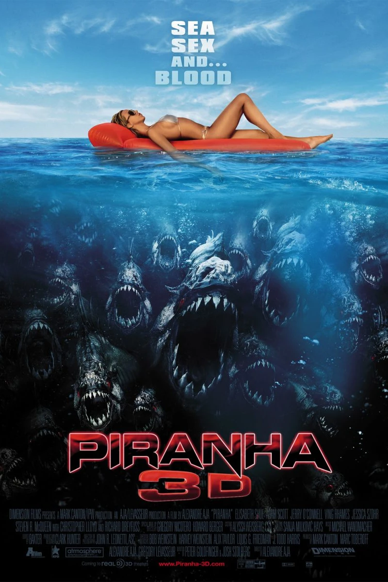 Piranha 3D Juliste