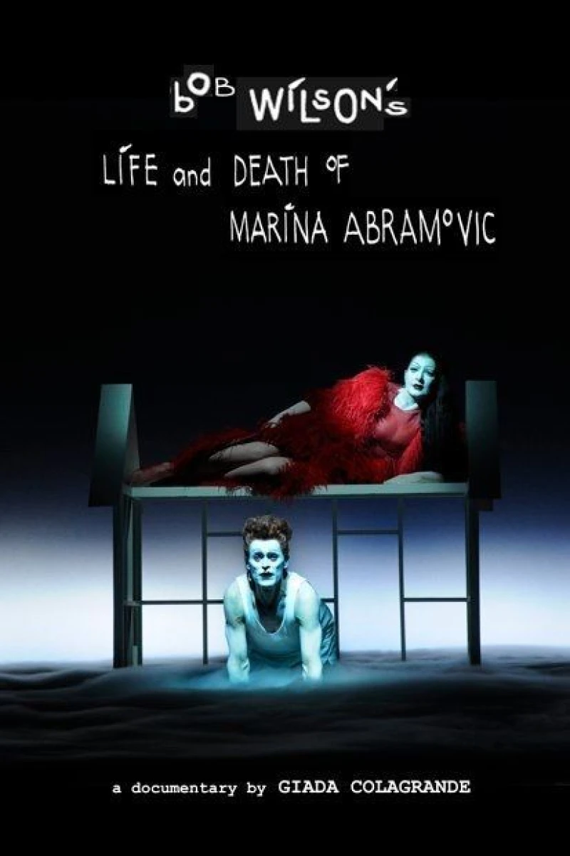 Bob Wilson's Life Death of Marina Abramovic Juliste