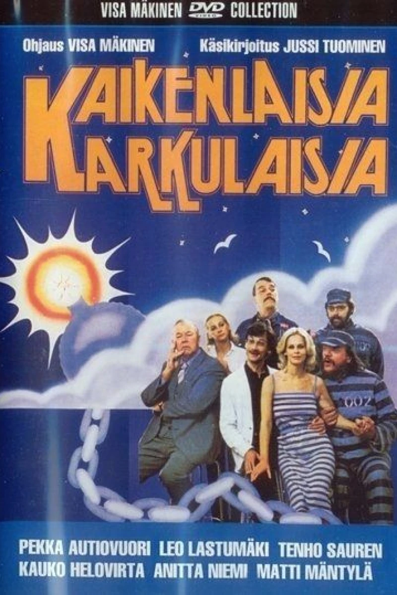 Kaikenlaisia karkulaisia Juliste