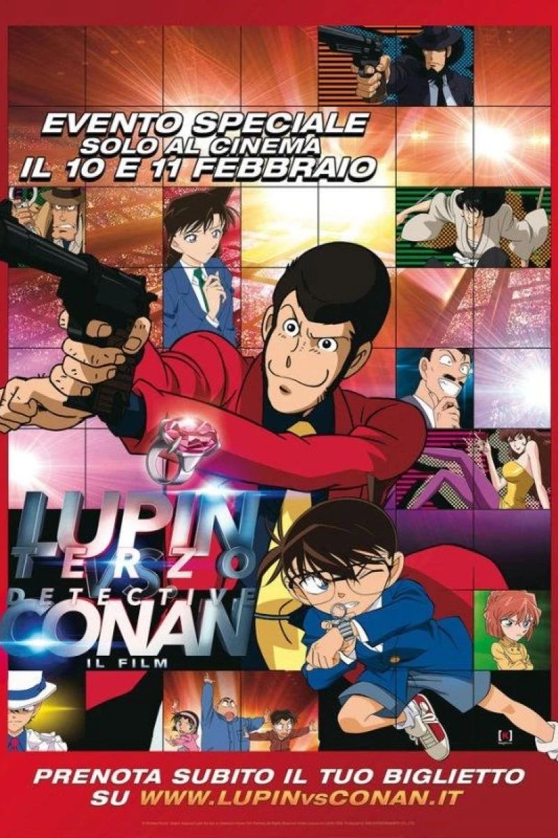 Lupin III vs. Conan Juliste