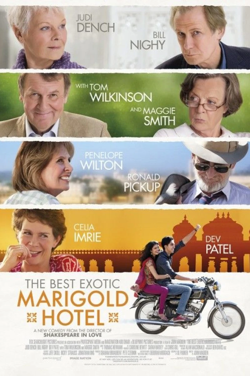 The Best Exotic Marigold Hotel Juliste