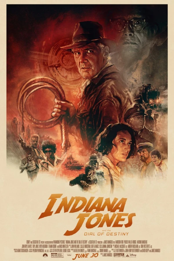 Indiana Jones ja kohtalon aika Juliste