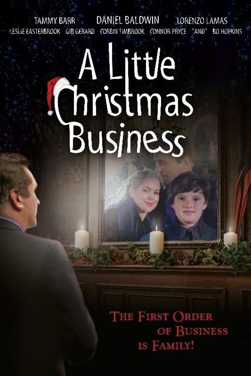 A Little Christmas Business Juliste