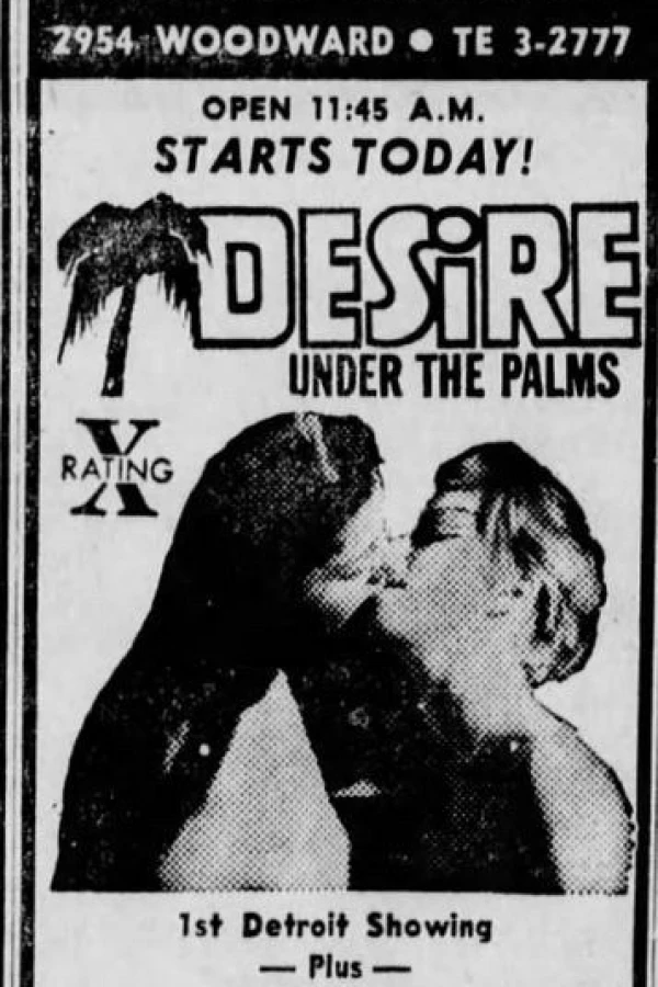 Desire Under the Palms Juliste