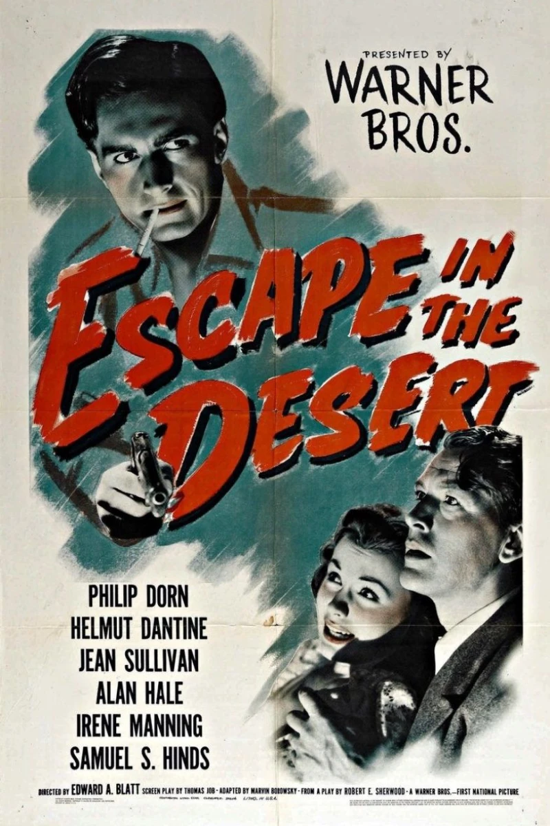 Escape in the Desert Juliste