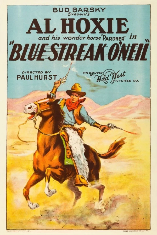 Blue Streak O'Neil Juliste