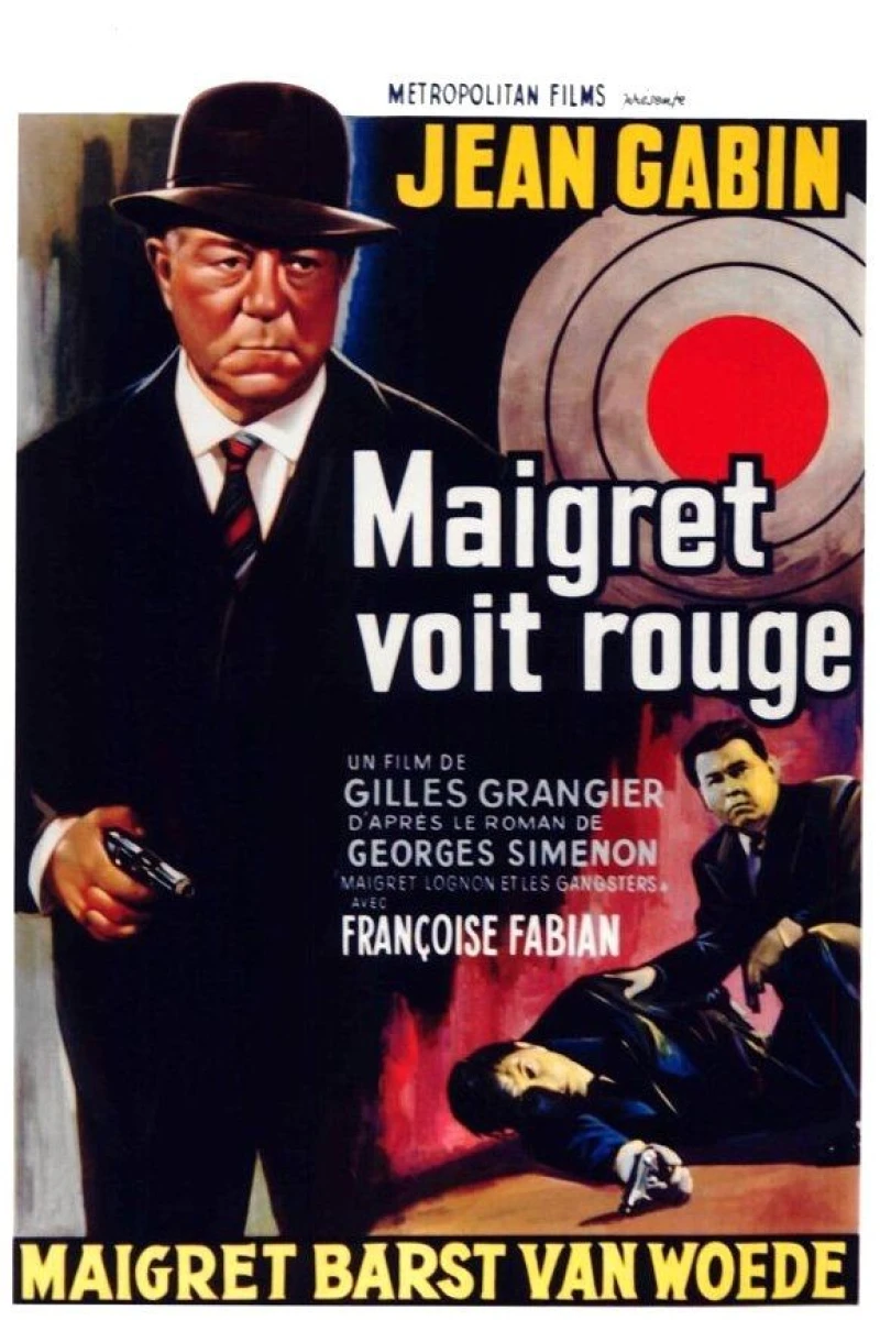 Maigret voit rouge Juliste