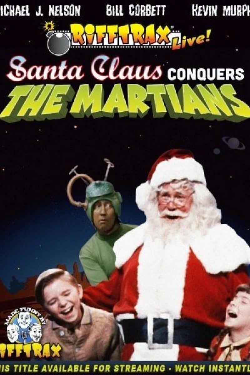 RiffTrax Live: Santa Claus Conquers the Martians Juliste