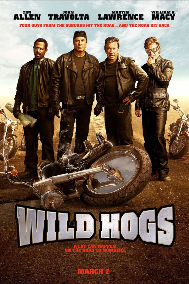 Wild Hogs - Villit karjut Juliste