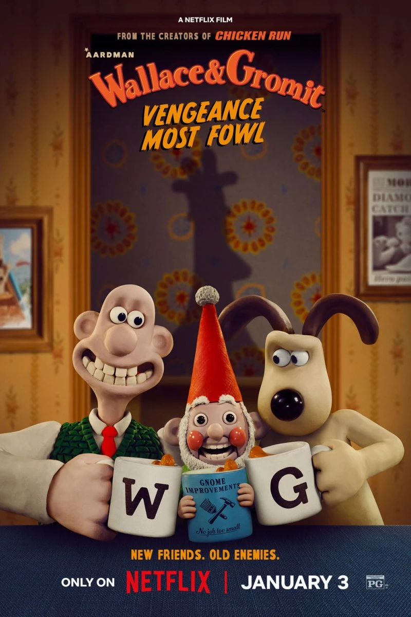 Wallace Gromit: Vengeance Most Fowl Juliste