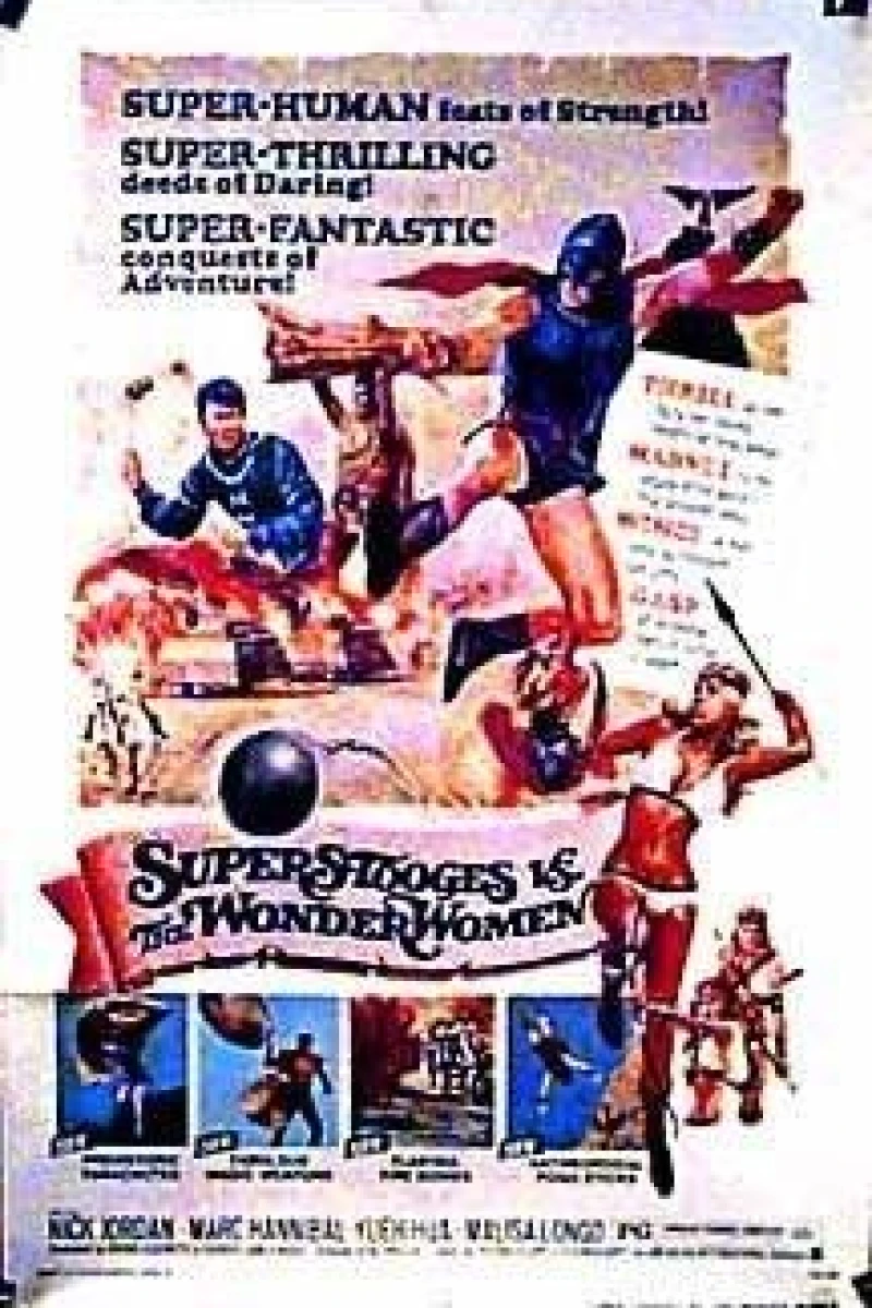 Super Stooges vs the Wonder Women Juliste