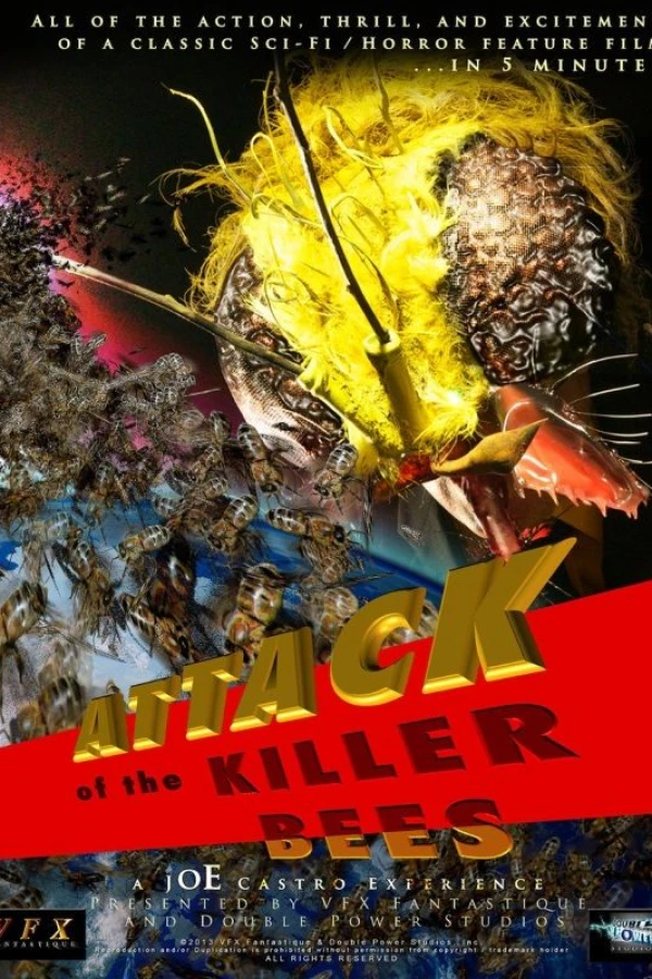 Attack of the Killer Bees Juliste
