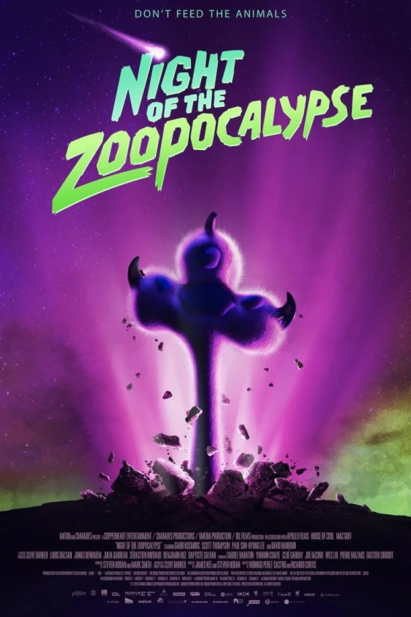 Night of the Zoopocalypse Juliste