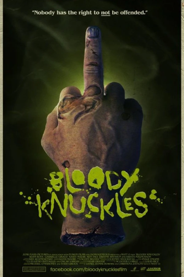 Bloody Knuckles Juliste