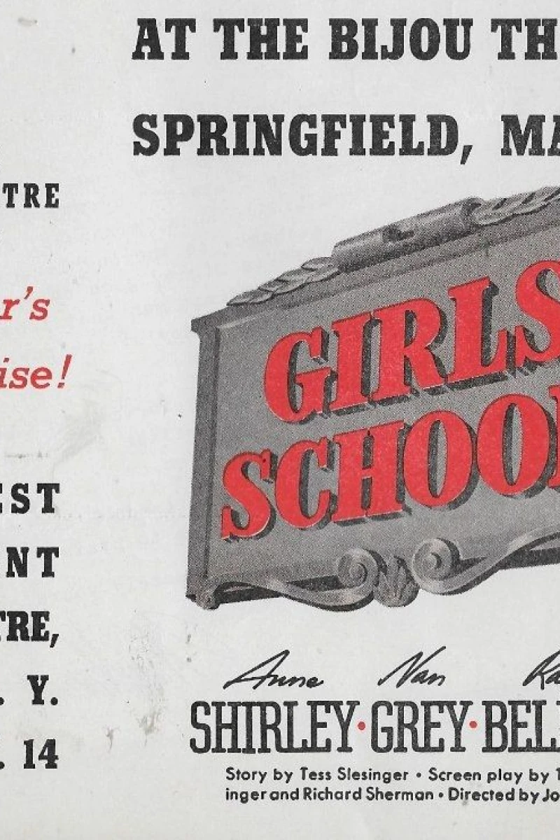 Girls' School Juliste