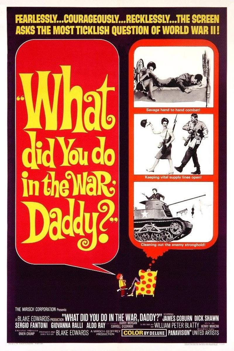 What Did You Do in the War, Daddy? Juliste