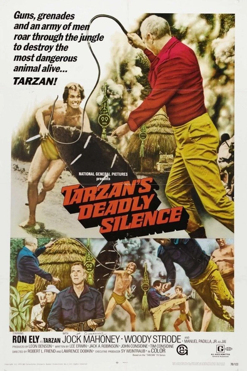 Tarzan's Deadly Silence Juliste