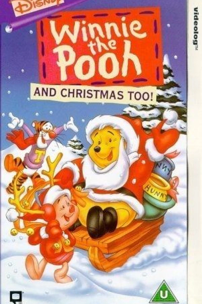 Winnie the Pooh Christmas Too Juliste