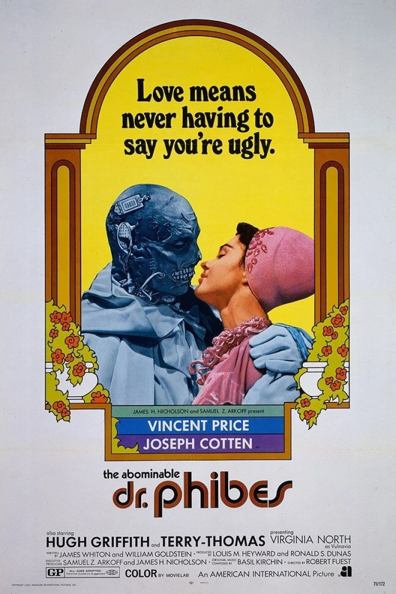 The Abominable Dr. Phibes Juliste