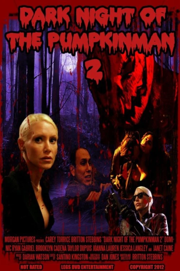 Dark Night of the Pumpkinman 2 Juliste
