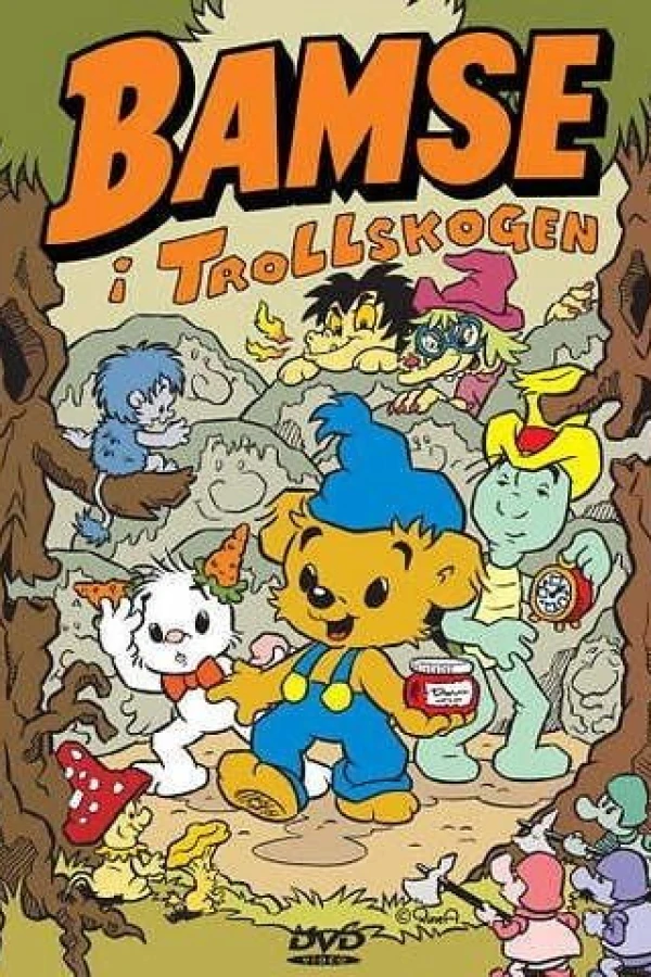 Bamse i Trollskogen Juliste