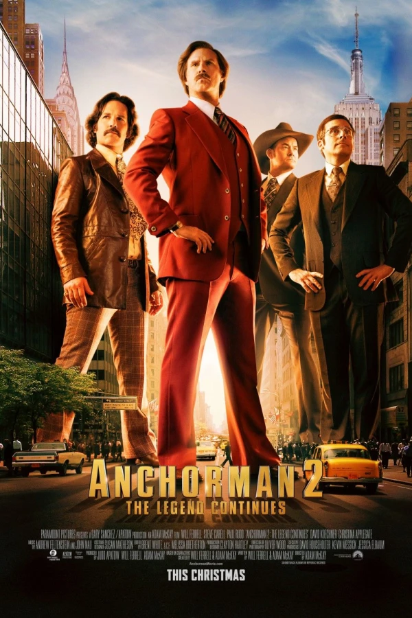 Anchorman 2: The Legend Continues Juliste